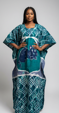 Robe boubou en batik – Côte d’Ivoire