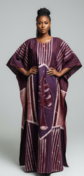 Robe boubou en batik – Côte d’Ivoire