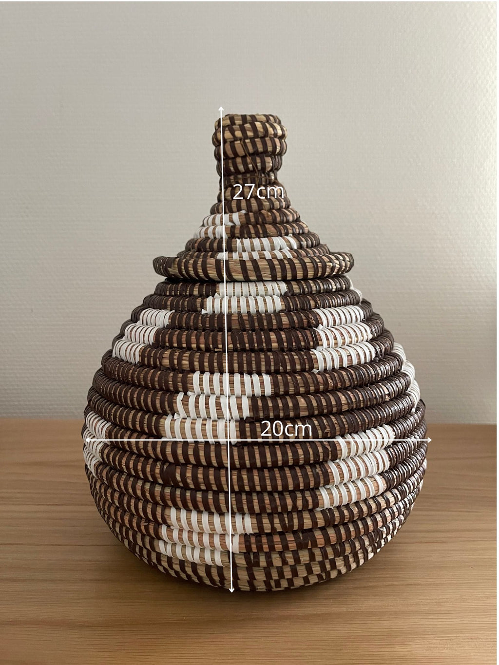 Layu panier artisanal Sénégalais