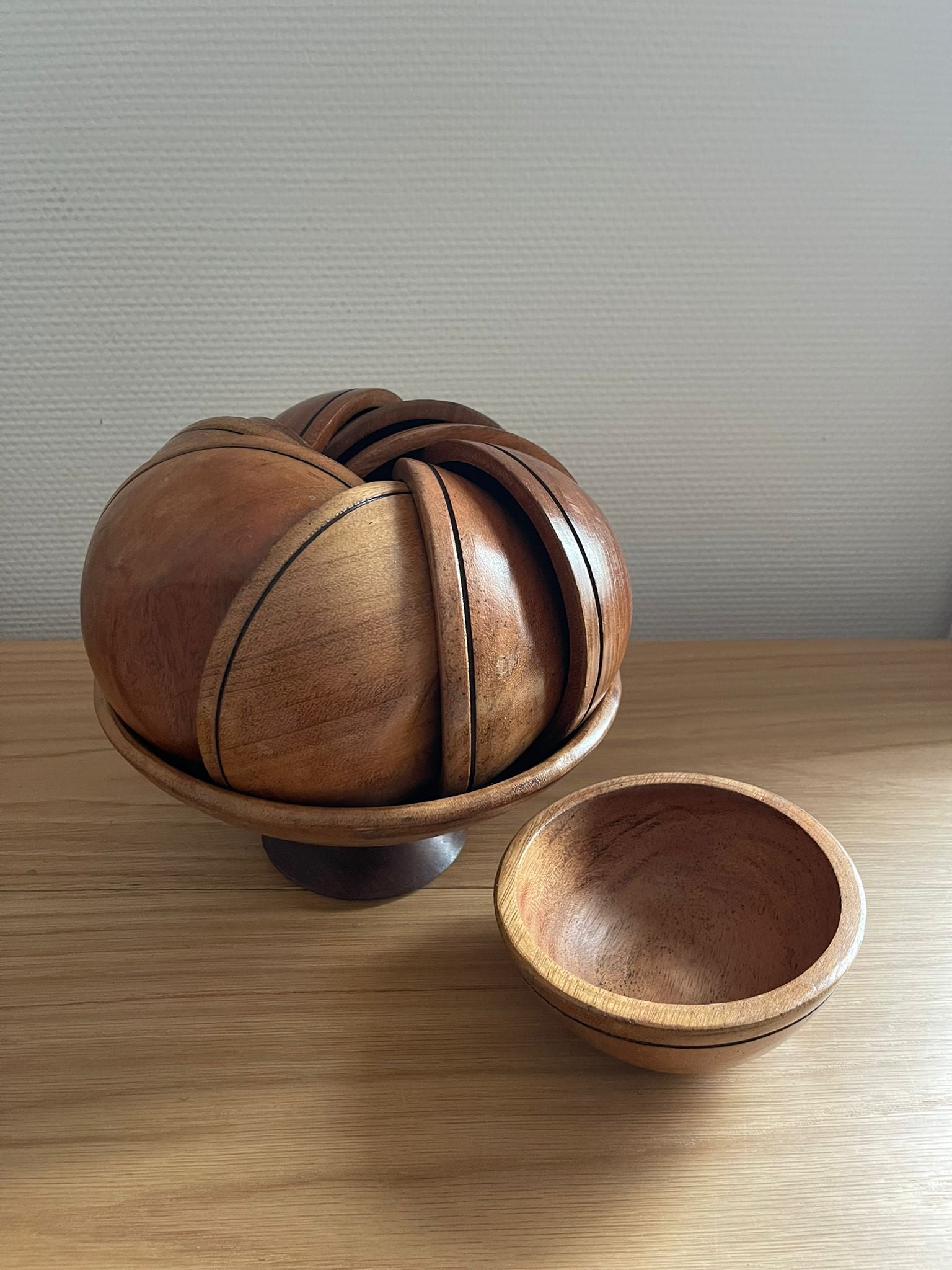 Ensemble pour apéritif en bois