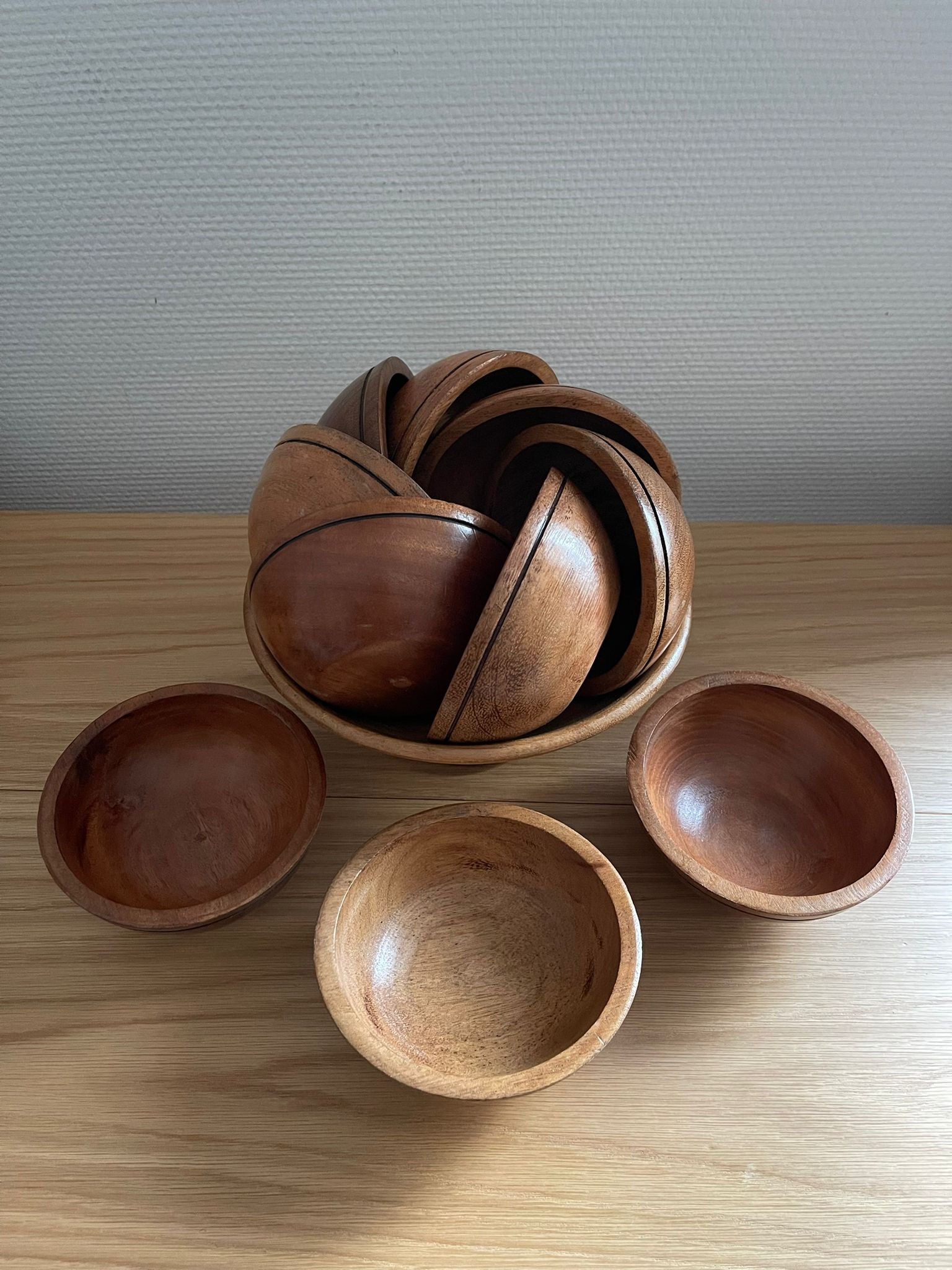 Ensemble pour apéritif en bois